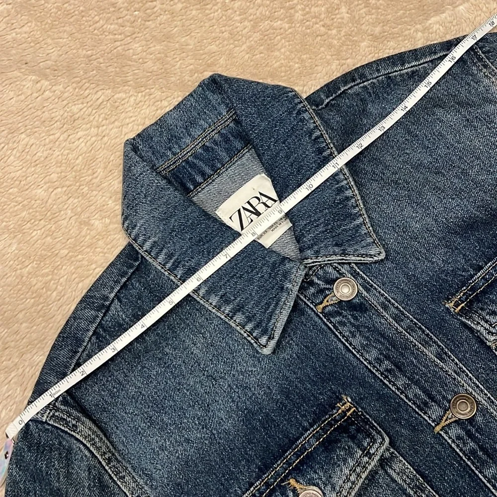 ZARA Sahara Jean Jacket/Mini Dress - Picture 12 of 16